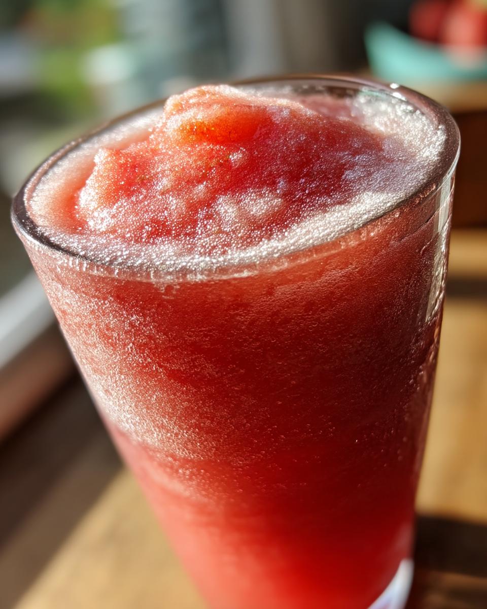 Frozen Strawberry Daiquiri - detail 1