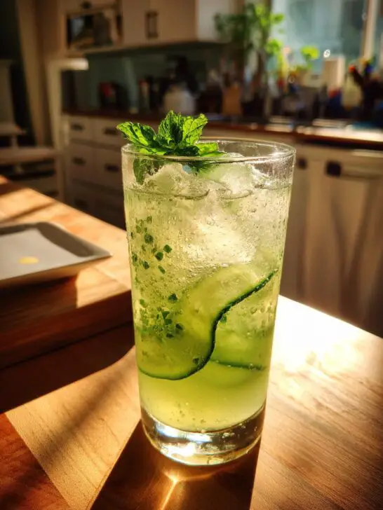 Garden Gimlet Mocktail