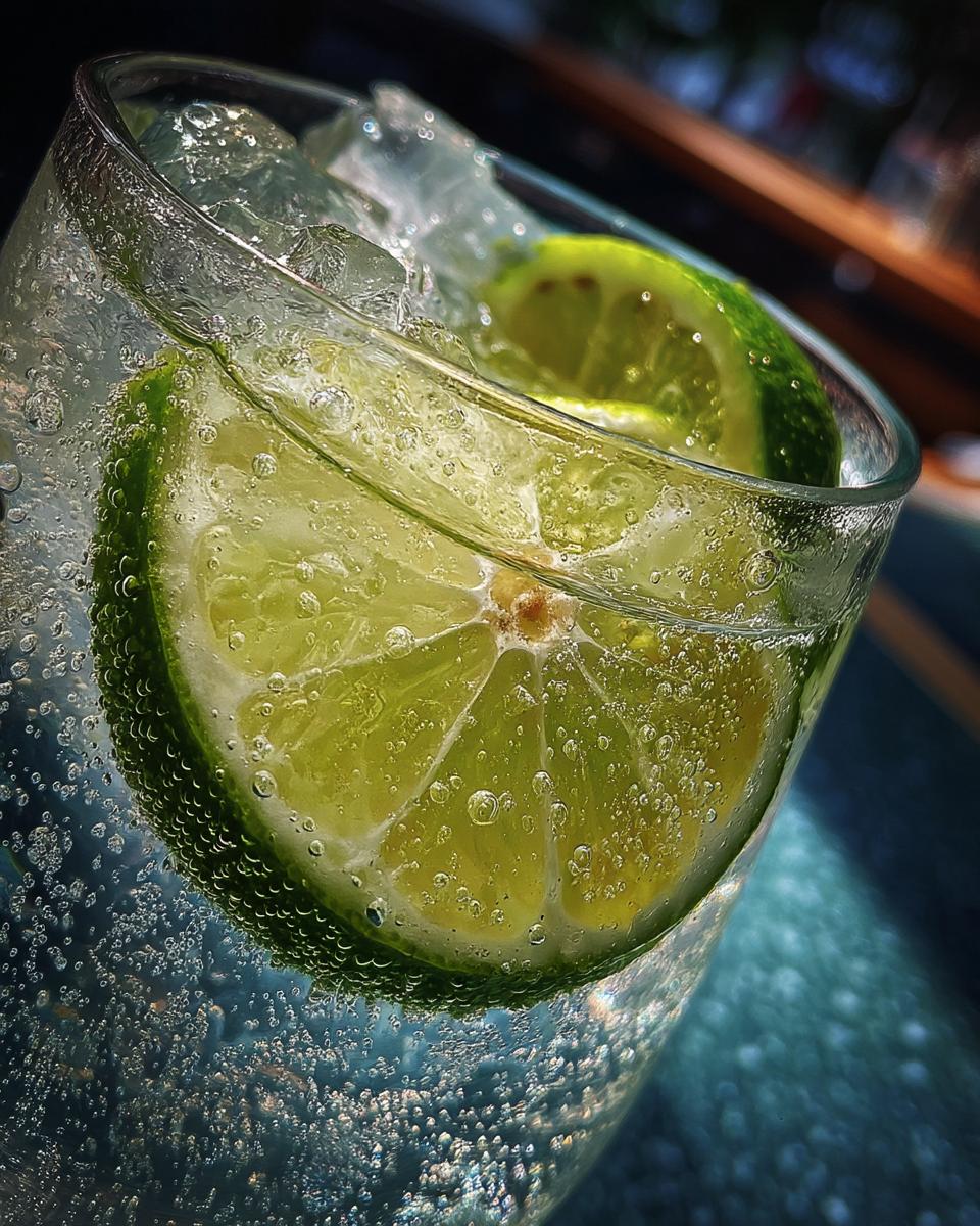 Gin Rickey Cocktail - detail 1