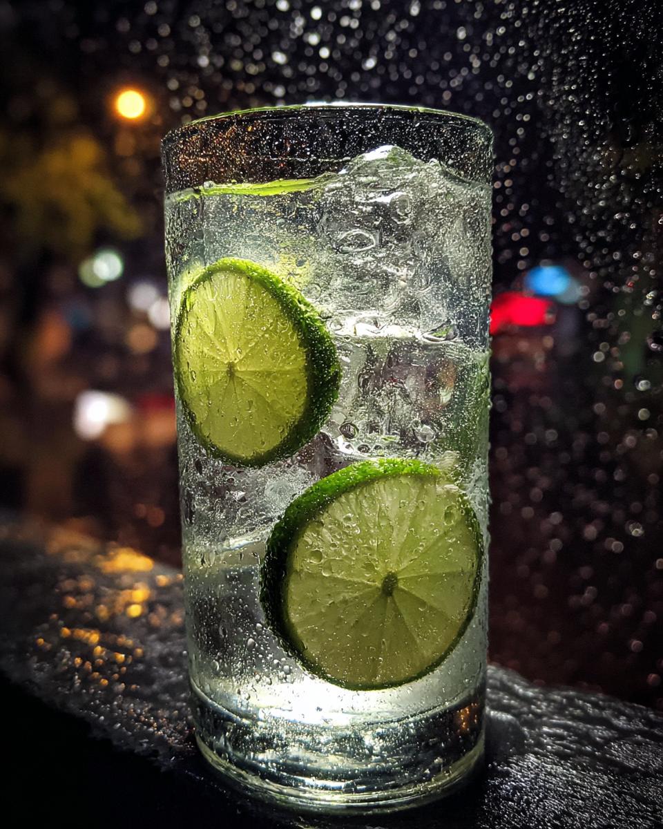 Gin Rickey Cocktail - detail 2
