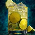 Ginger Lemongrass Vodka Fizz Cocktail