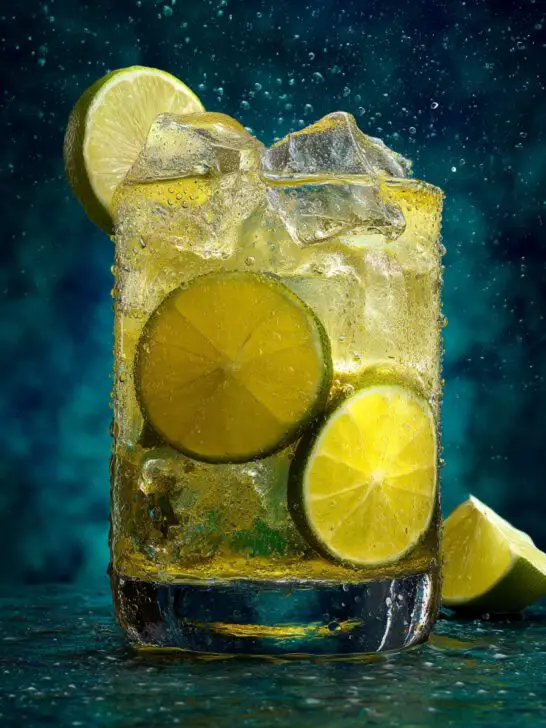 Ginger Lemongrass Vodka Fizz Cocktail