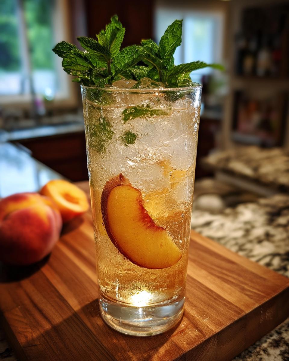 Ginger Peach Mule (Mocktail) - detail 1
