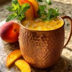 Ginger Peach Mule Mocktail