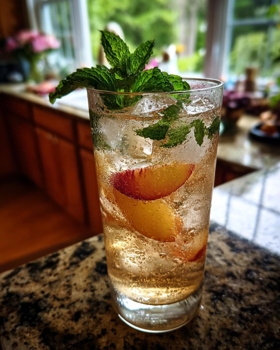 Ginger Peach Mule (Mocktail) - detail 2
