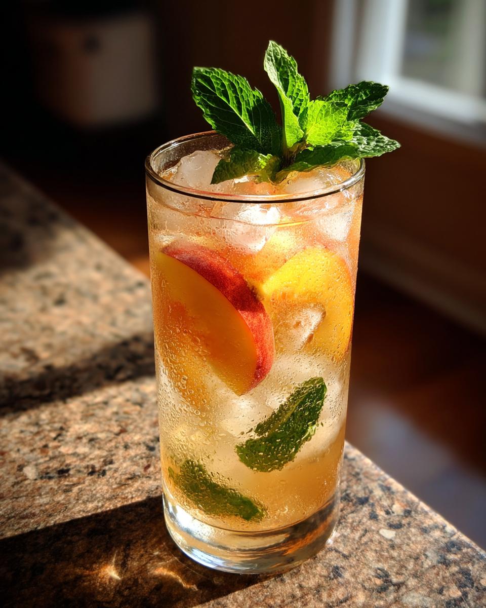 Ginger Peach Mule (Mocktail) - detail 3