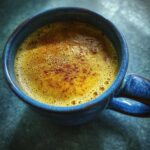 Golden Milk Punch Mocktail