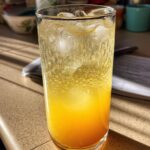Golden Sunset Pineapple Cooler
