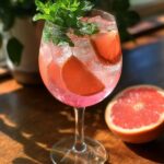 Grapefruit Elderflower Spritz Cocktail
