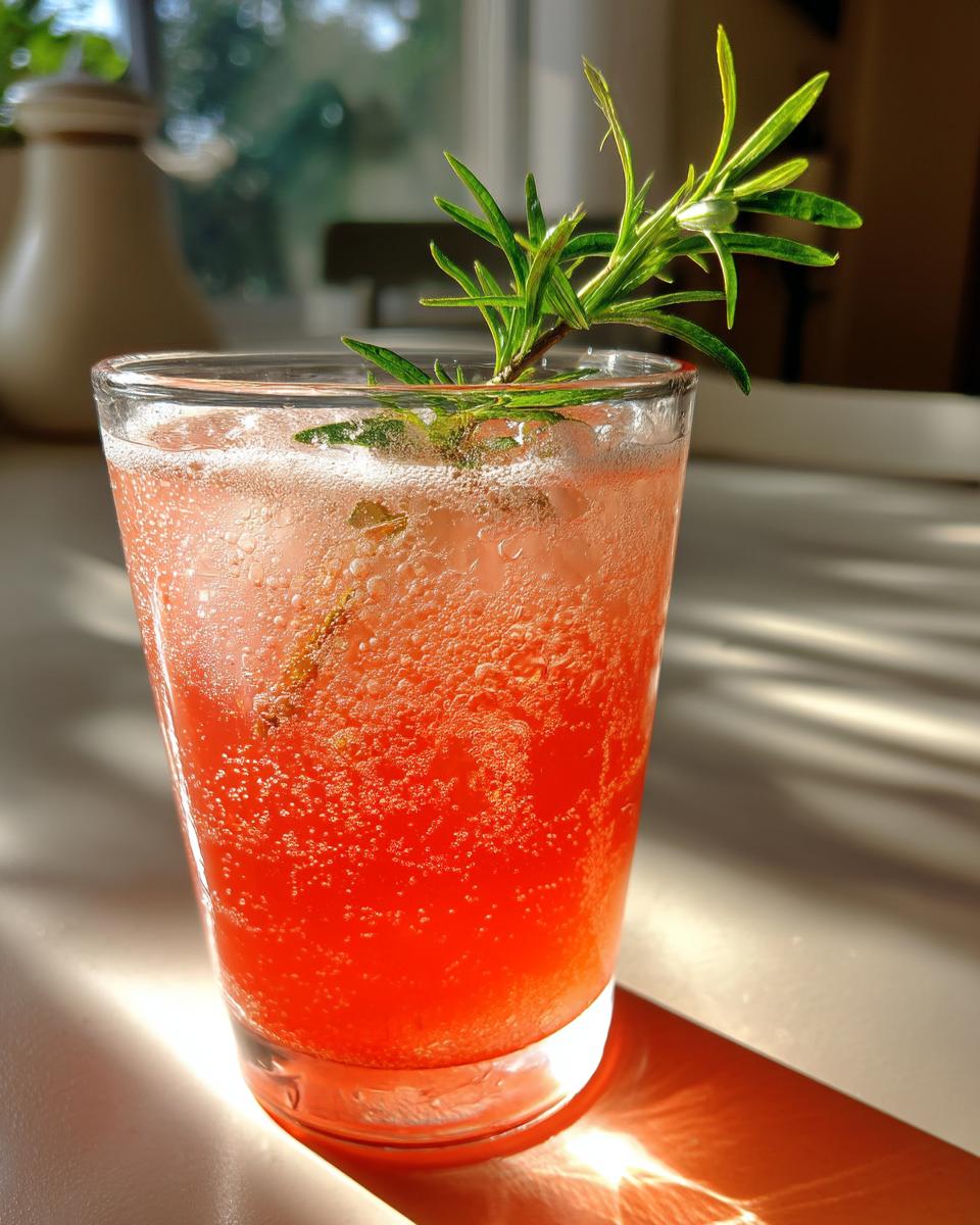 Grapefruit Rosemary Spritz - detail 1
