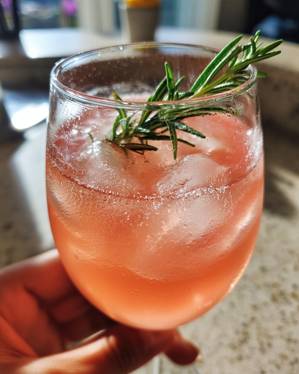 Grapefruit Rosemary Spritz - detail 2