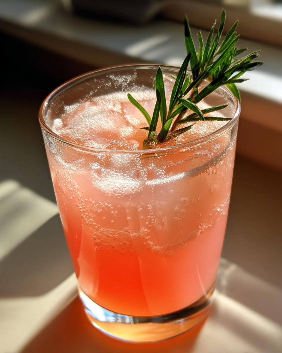 Grapefruit Rosemary Spritz - detail 2