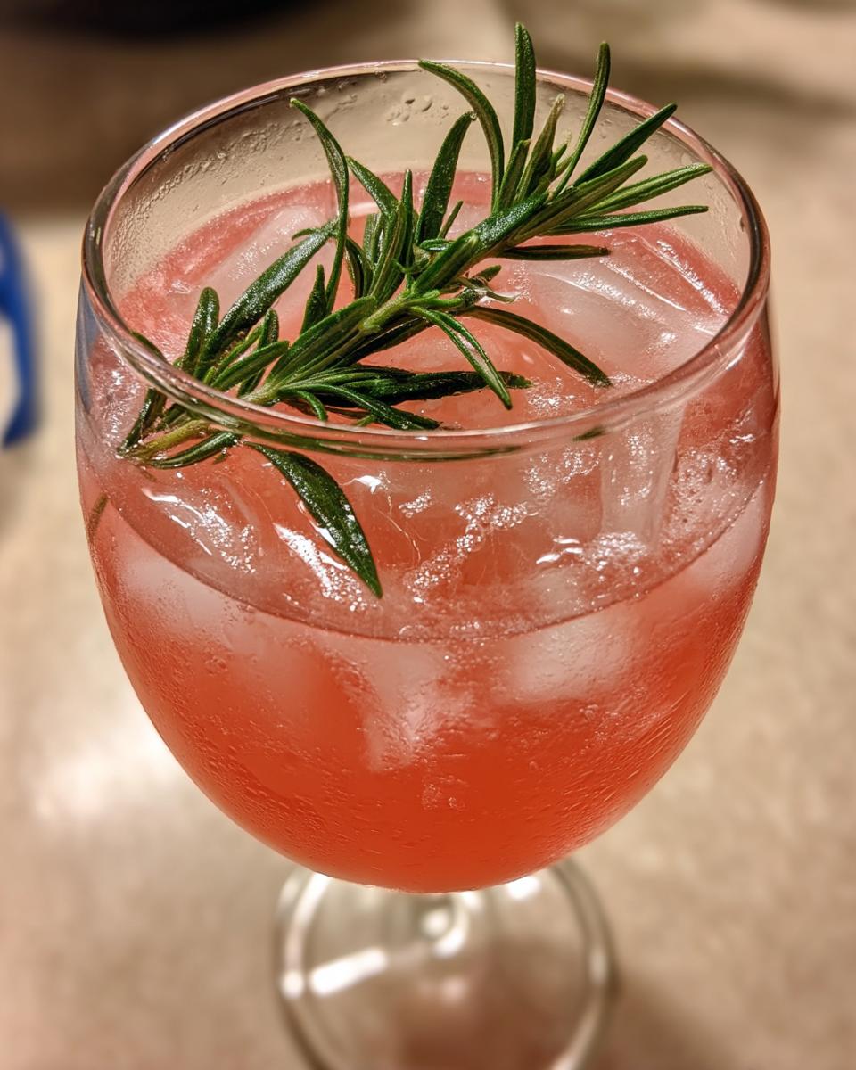 Grapefruit Rosemary Spritz - detail 3