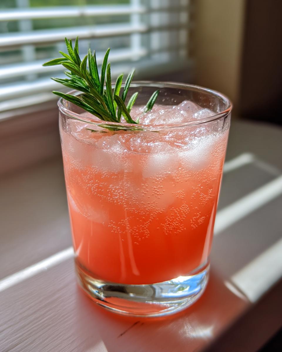 Grapefruit Rosemary Spritz - detail 3