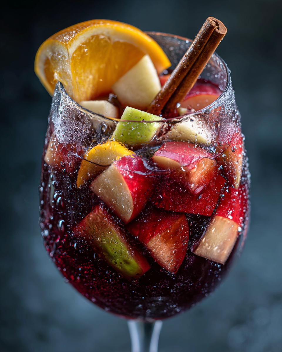 Harvest Moon Sangria Cocktail - detail 2