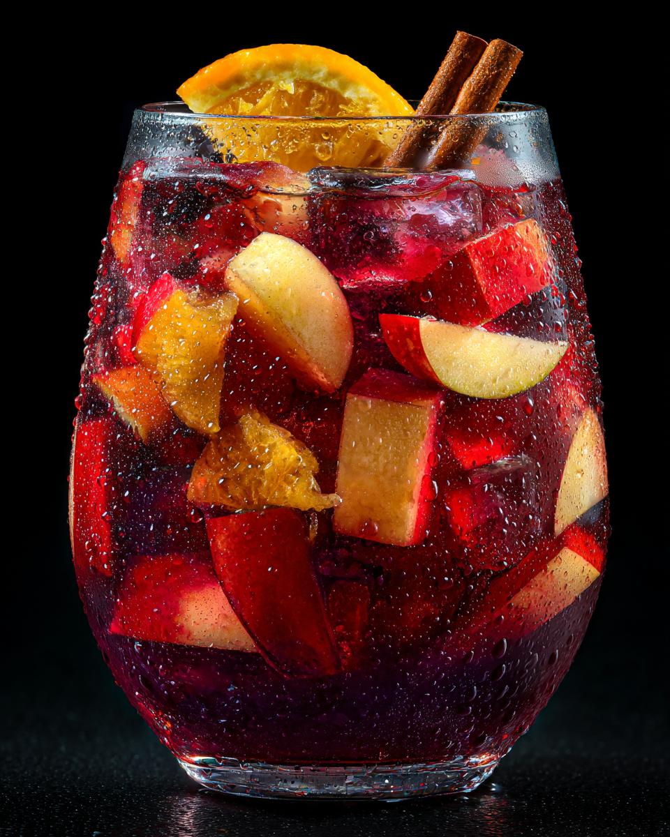 Harvest Moon Sangria Cocktail - detail 4