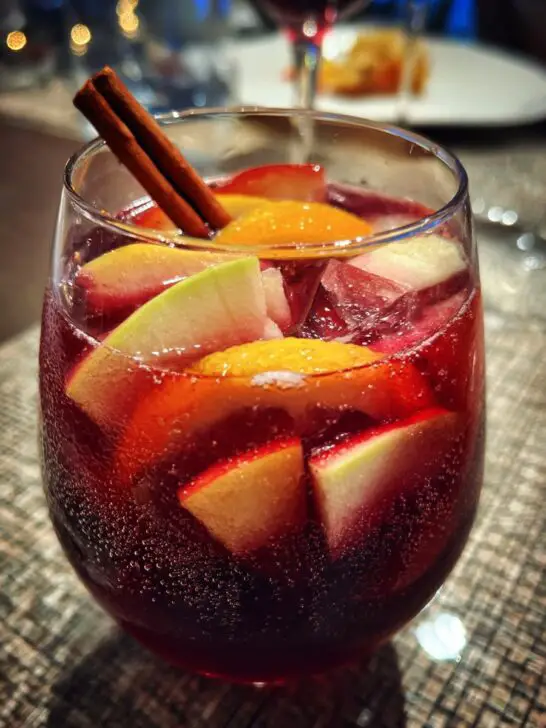 Harvest Moon Sangria Cocktail