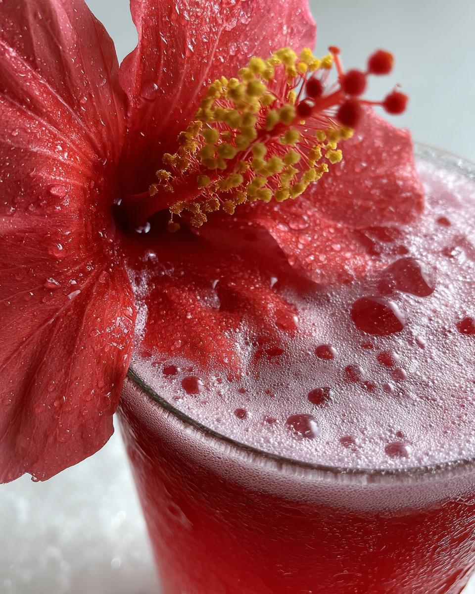 Hibiscus Berry Cooler - detail 1