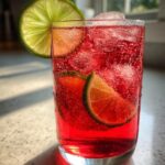 Hibiscus Iced Tea Mocktail