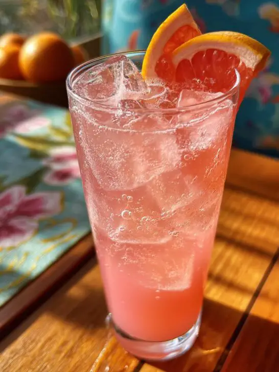 Holiday Adrenal Grapefruit Honey Sea Salt Refresher
