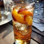 Holiday Ginger Peach Sparkling Tea