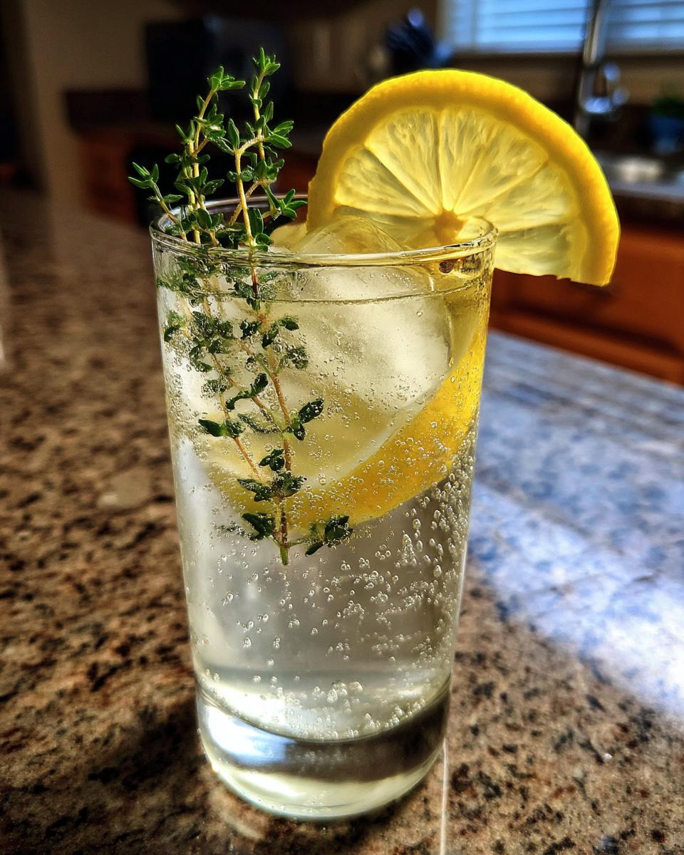 Honey Lemon Thyme Spritz – Summer Garden Toast - detail 2