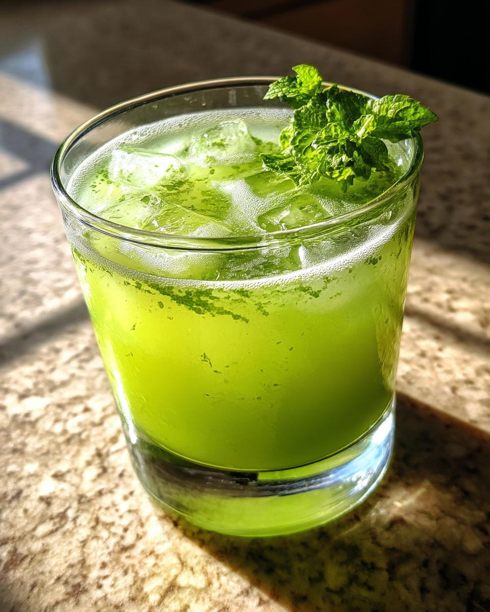 Honeydew Mint Mocktail - detail 2