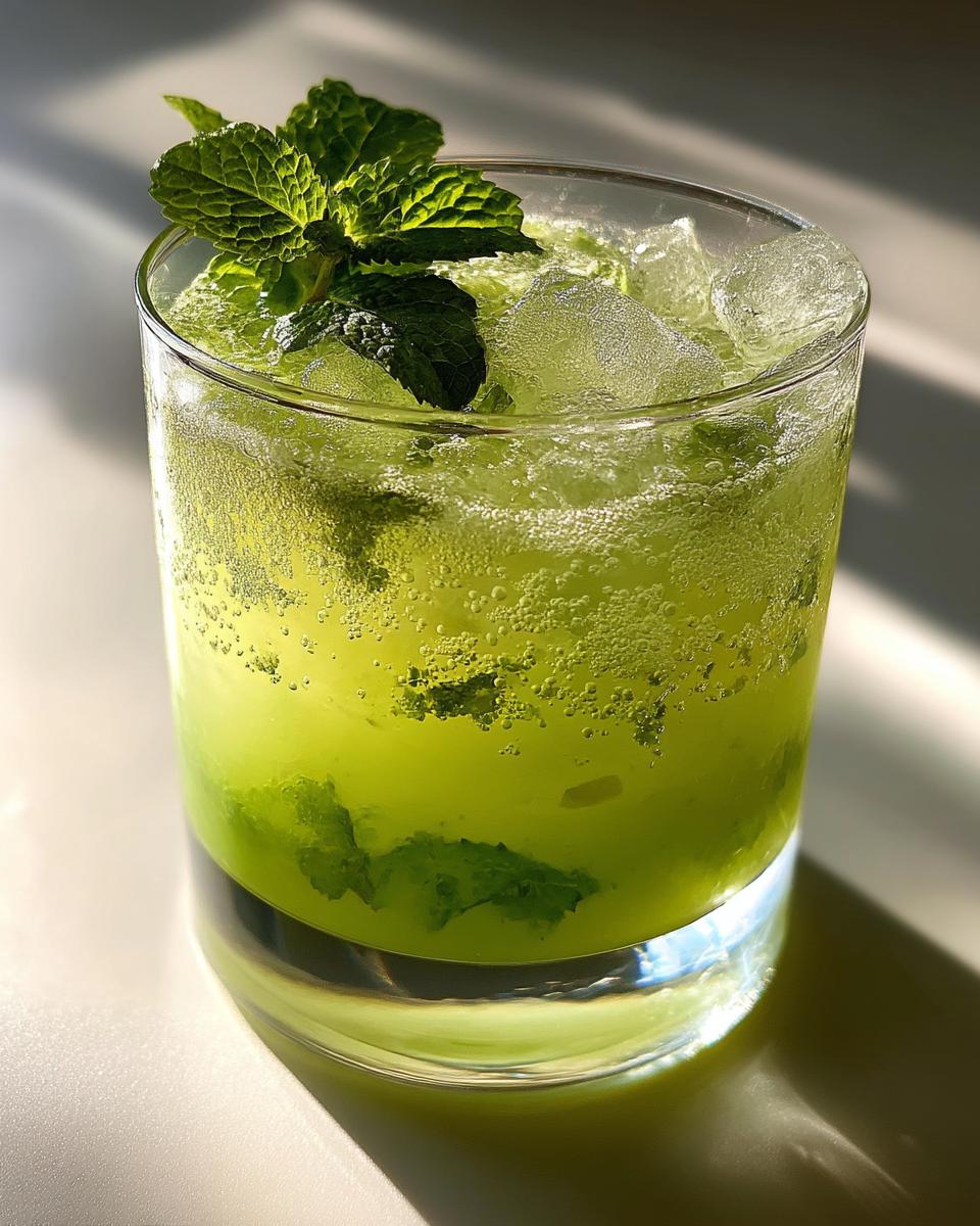 Honeydew Mint Mocktail - detail 3