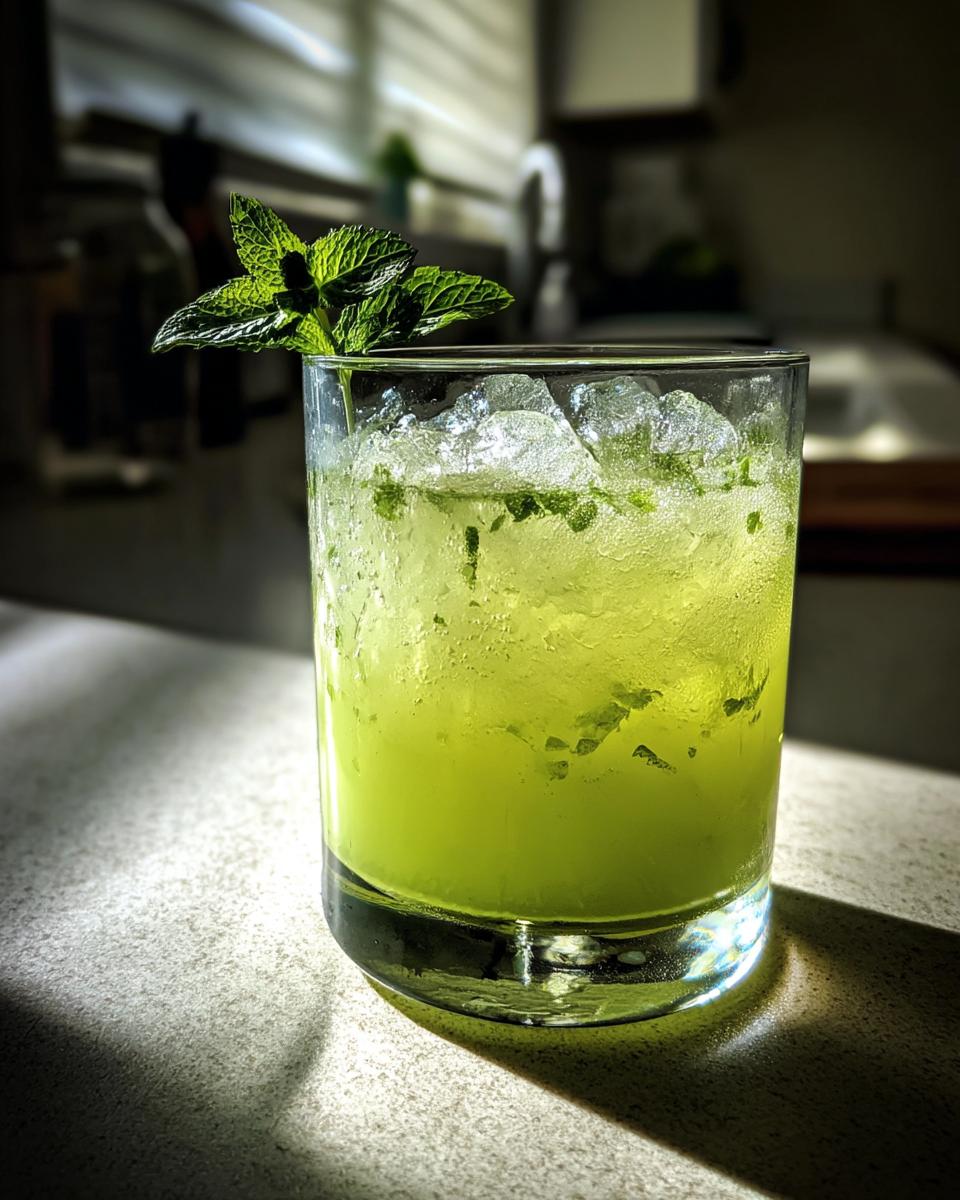 Honeydew Mint Mocktail - detail 4