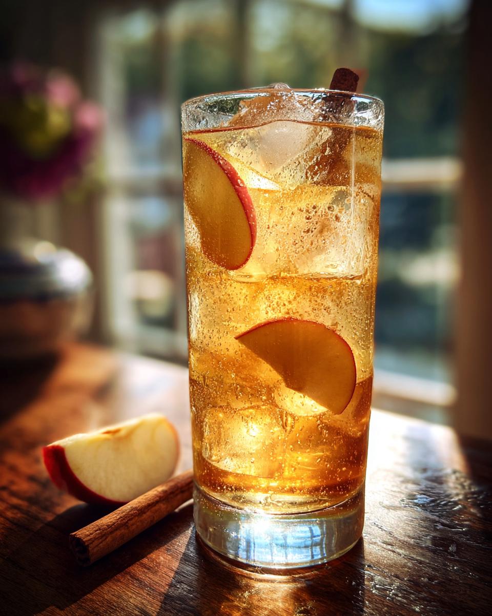 Iced Apple Pie Punch – All-American Picnic Drink - detail 1