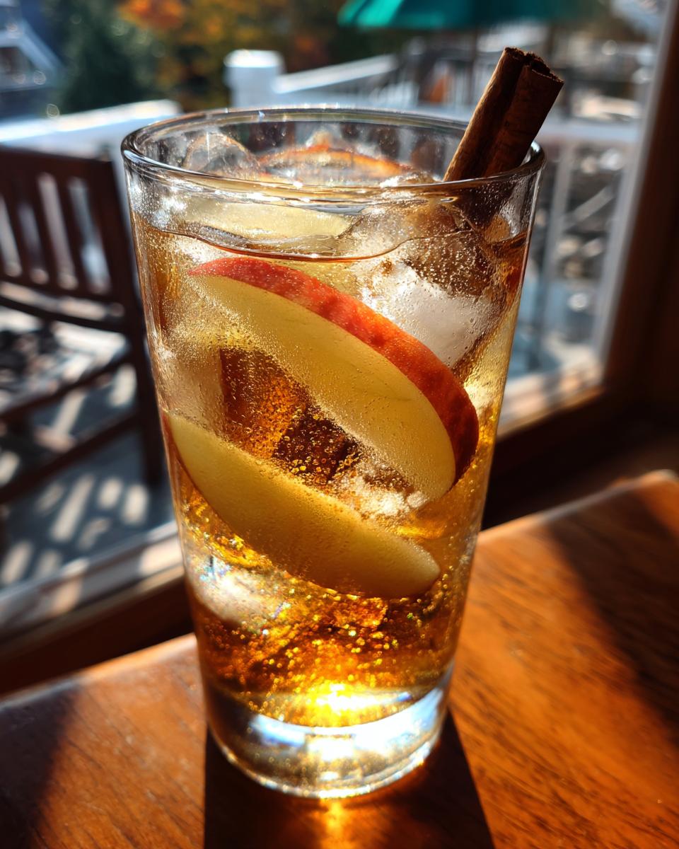 Iced Apple Pie Punch – All-American Picnic Drink - detail 3