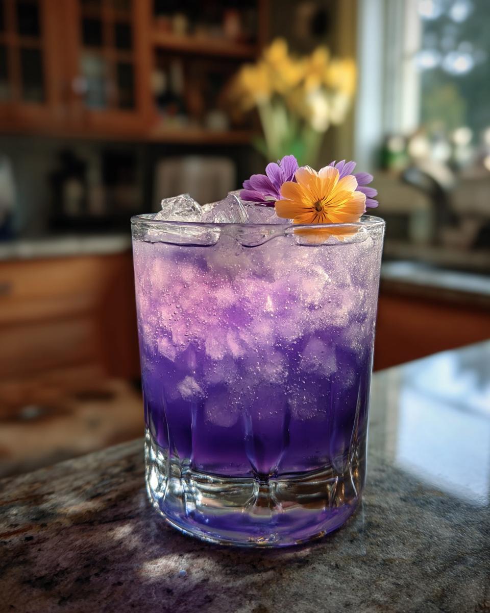 Iced Violet Blossom Margarita - detail 2
