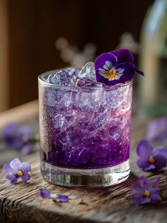 Iced Violet Blossom Margarita