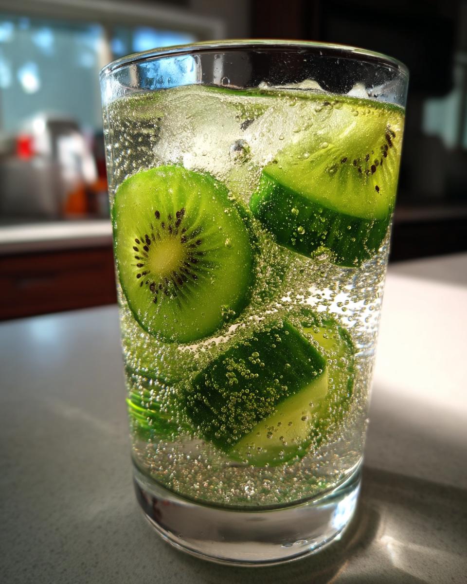 Kiwi Cucumber Sparkler - detail 2