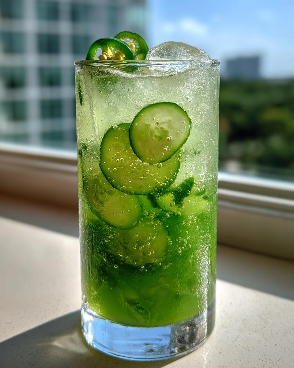 Labor Day Cucumber Jalapeño Splash - detail 2