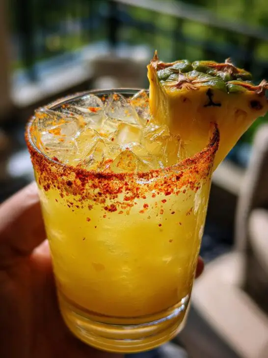 Labor Day Spicy Pineapple Mezcal Pool