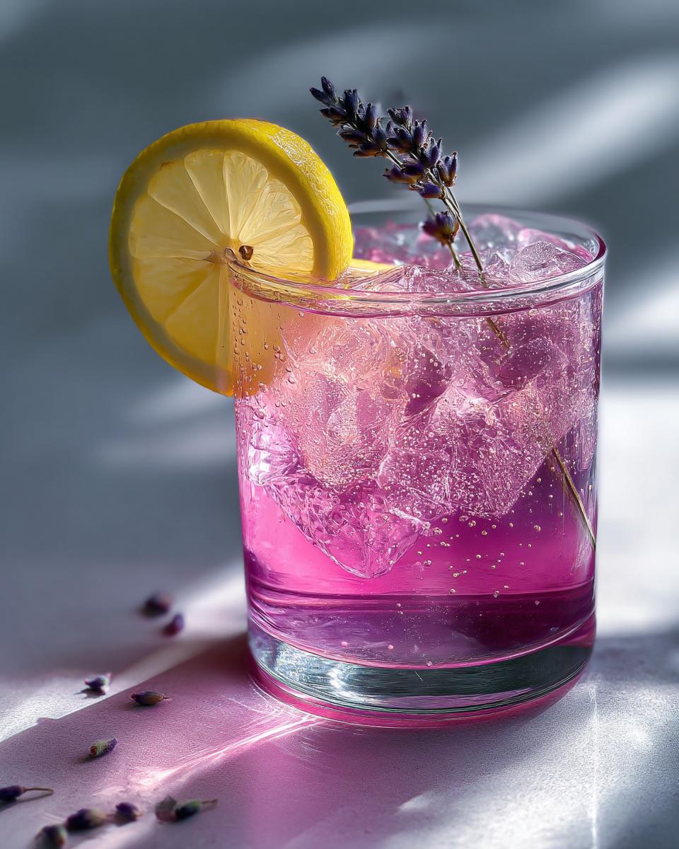 Lavender Lemonade Mocktail - detail 4