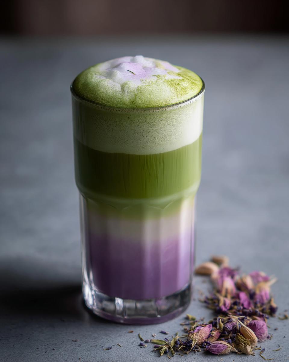 Lavender Matcha Latte – Wellness Day Sip - detail 1