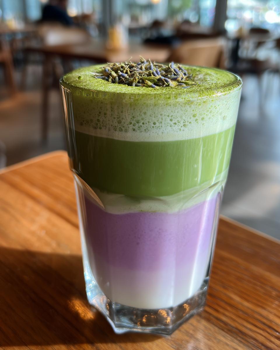 Lavender Matcha Latte – Wellness Day Sip - detail 2