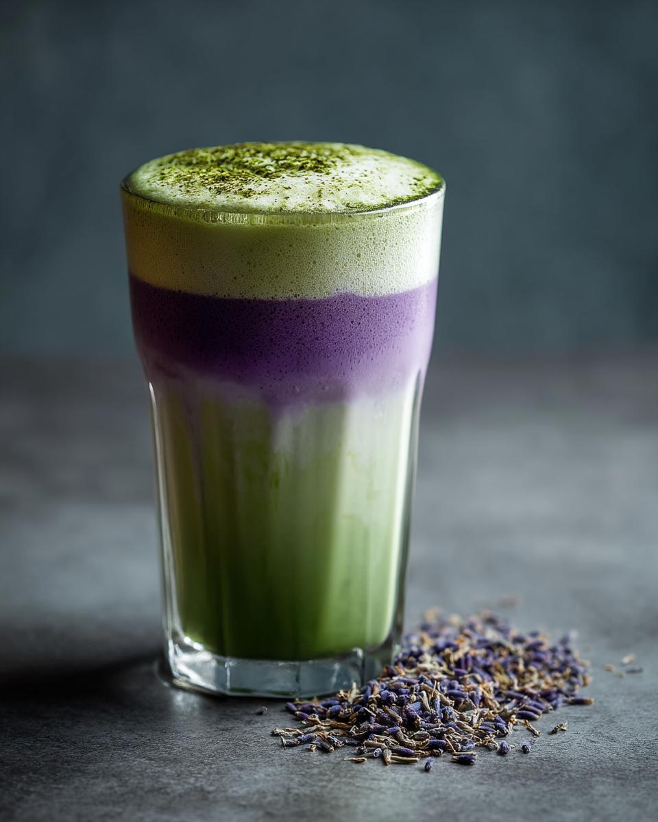 Lavender Matcha Latte – Wellness Day Sip - detail 4