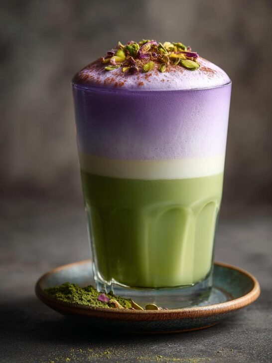Lavender Matcha Latte – Wellness Day Sip