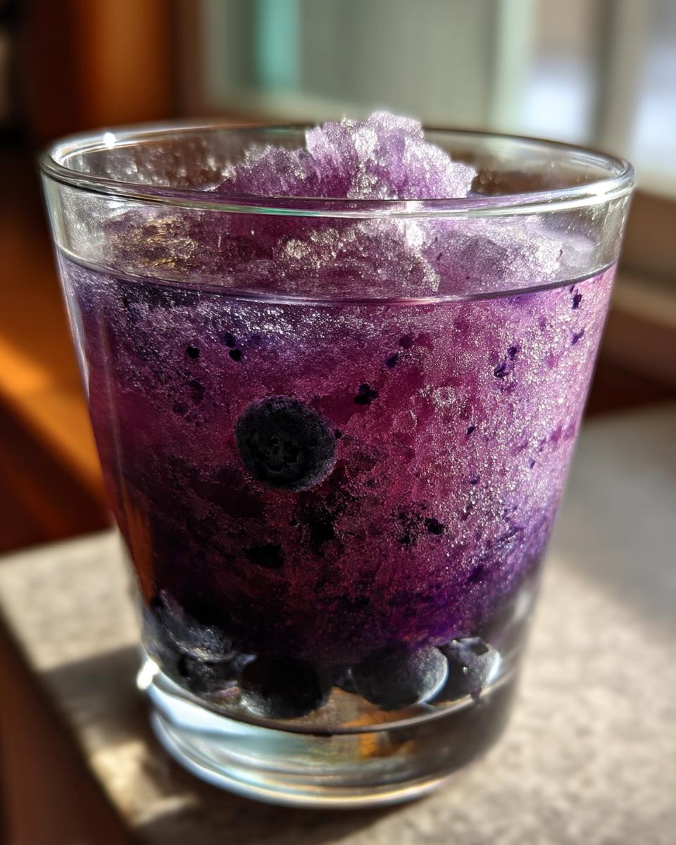 Lemon Blueberry Slush - detail 1