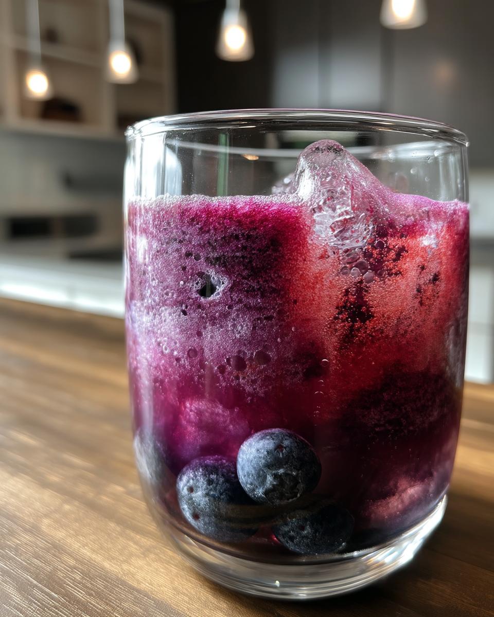 Lemon Blueberry Slush - detail 2
