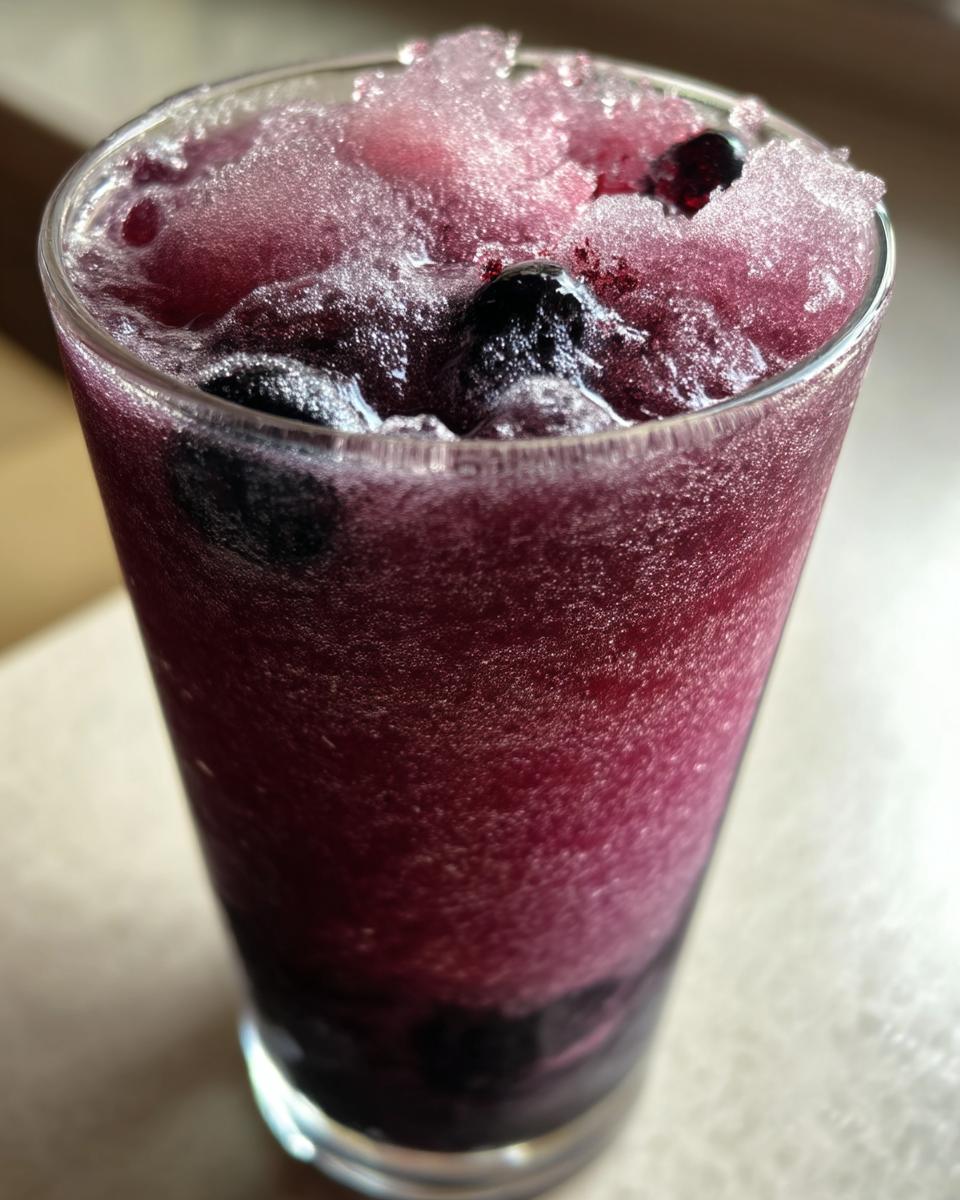 Lemon Blueberry Slush - detail 4