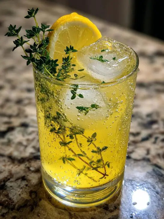 Lemon Thyme Garden Mocktail