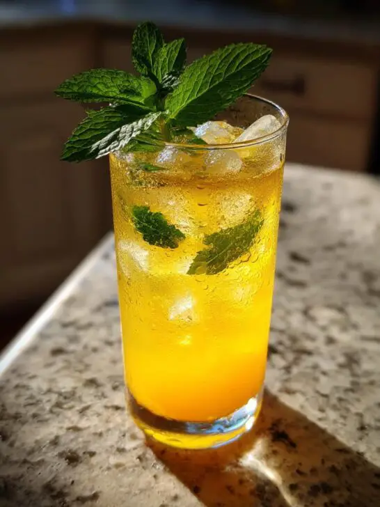 Mango Cardamom Cooler Mocktail