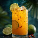 Mango Chili Lime Cooler Mocktail