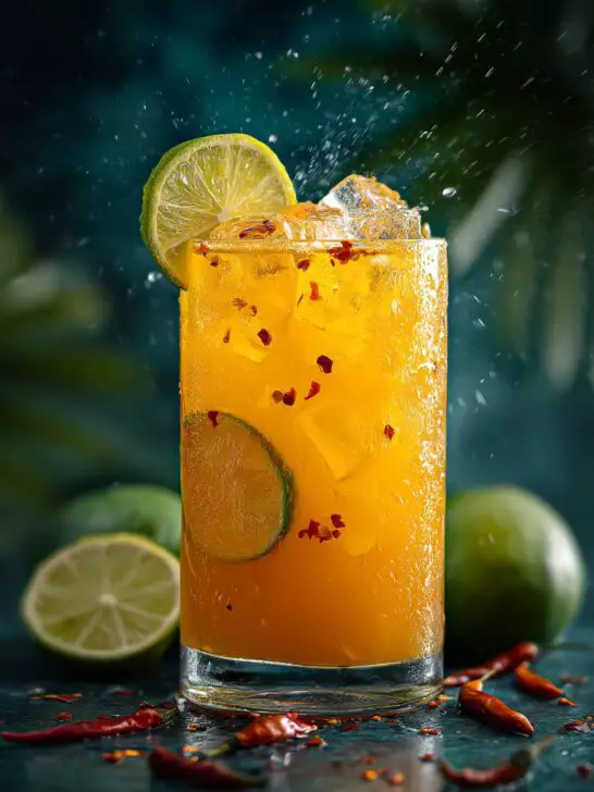 Mango Chili Lime Cooler Mocktail