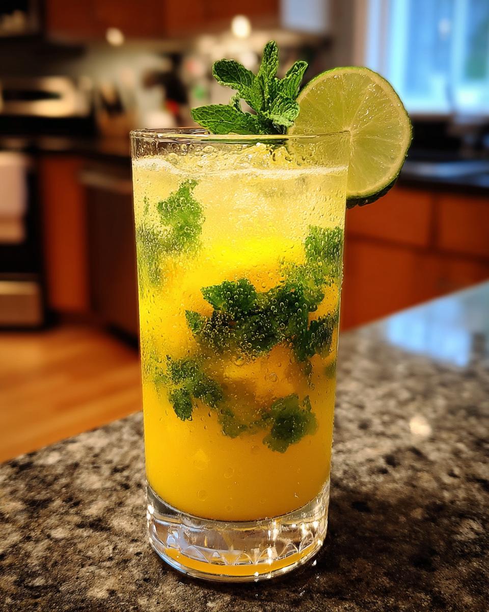 Mango Mojito Mocktail – Summer BBQ Delight - detail 1