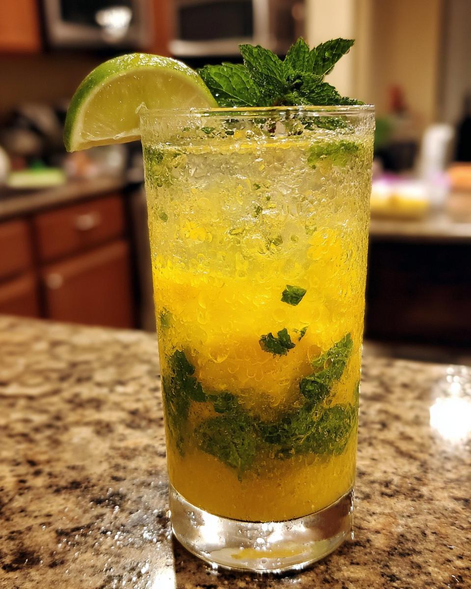 Mango Mojito Mocktail – Summer BBQ Delight - detail 2